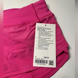 Lululemon Speed Up Low Rise Short 2.5”
